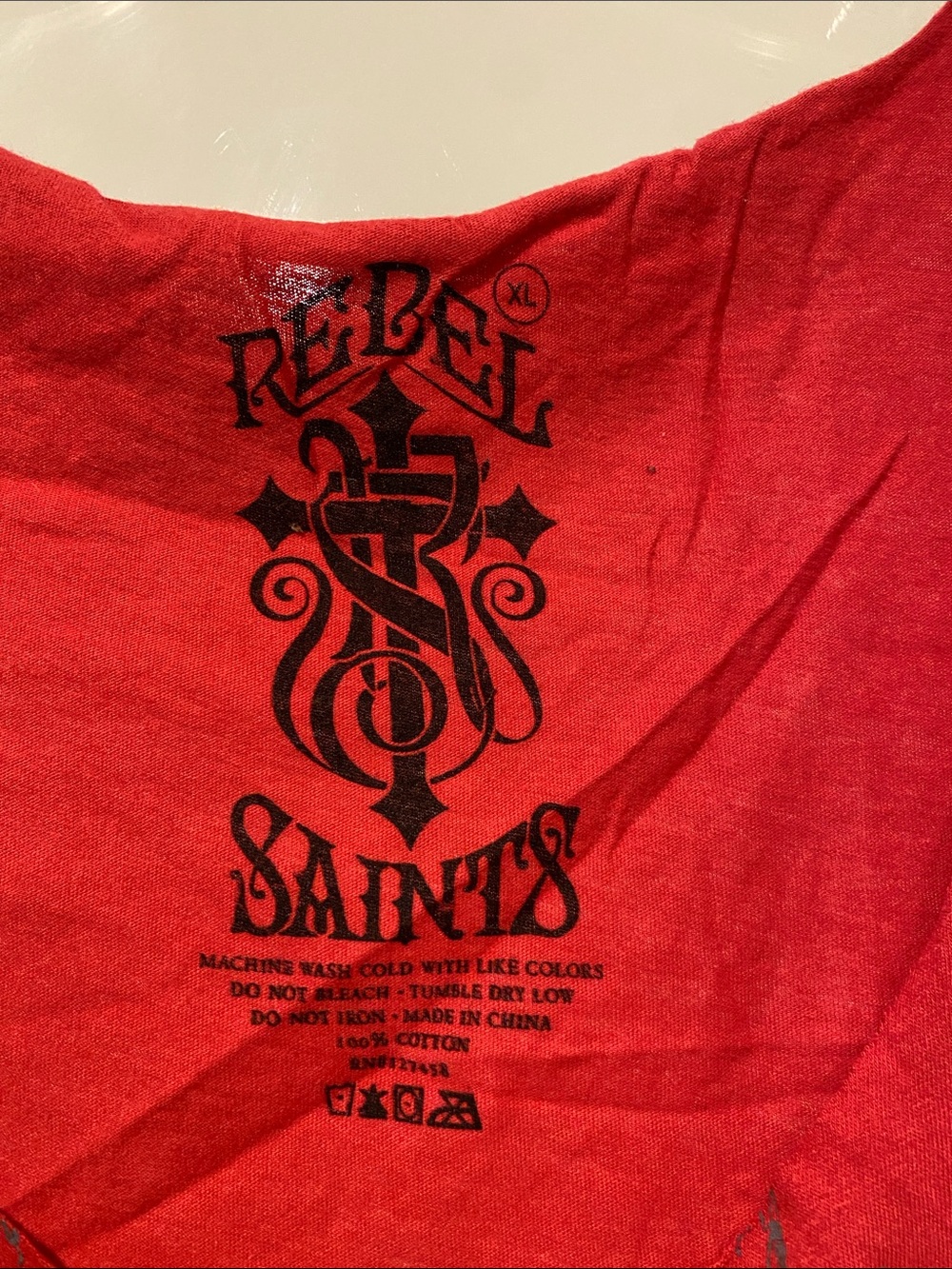 Rebel Saints size XL tank top New With Tags - Picture 2 of 5